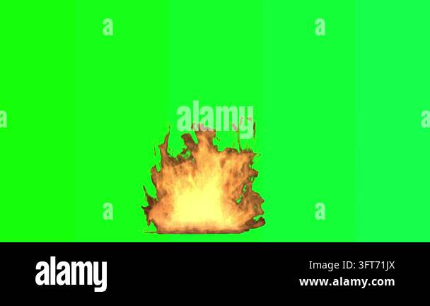 High quality realistic fire flame element featuring intense burning ...