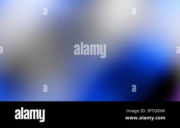 4K abstract de-focused Blue bokeh Light Leak gradient background loop ...