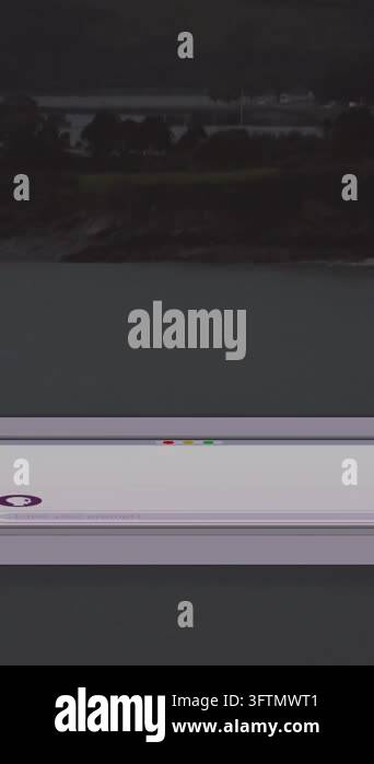 Animation of ai output results as per user input on laptop over ...