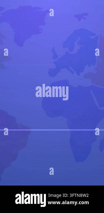 Animation of caucasian businessman checking number of followers ...