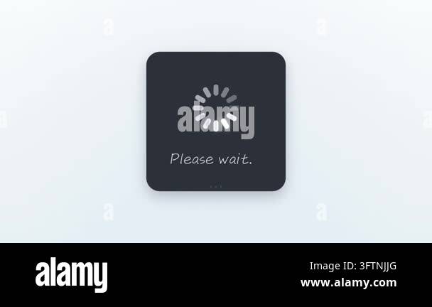 icon of notification on screen Stock Video Footage - Alamy