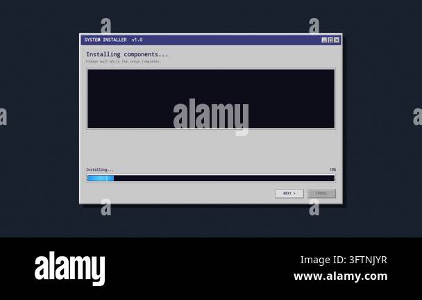 vector illustration of loading icon Stock Video Footage - Alamy
