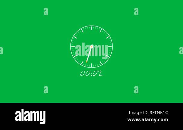 alarm clock web icon, vector, illustration Stock Video Footage - Alamy
