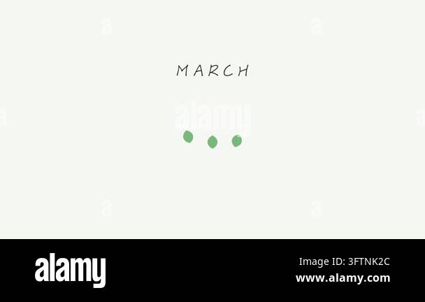 simple calendar icon, vector illustration Stock Video Footage - Alamy