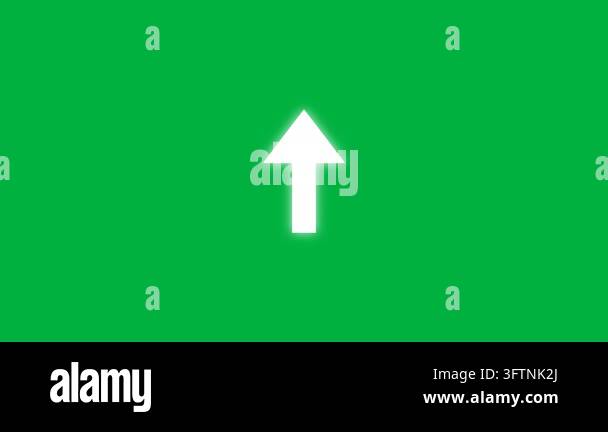 arrow sign icon, vector illustration Stock Video Footage - Alamy