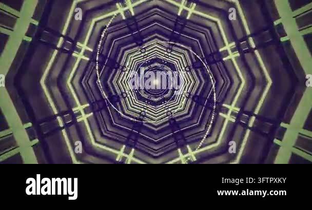 Abstract geometric pattern creating mesmerizing visual effect Stock ...