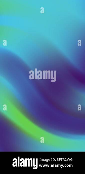 Abstract flowing waves of vibrant blue, purple, and green gradient ...