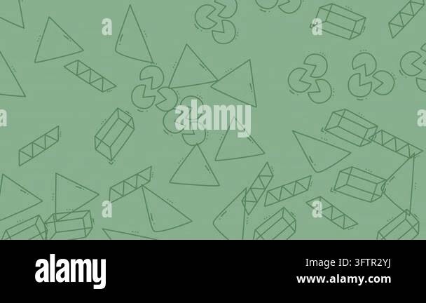 Geometric shapes and abstract patterns in a minimalist, repeating ...