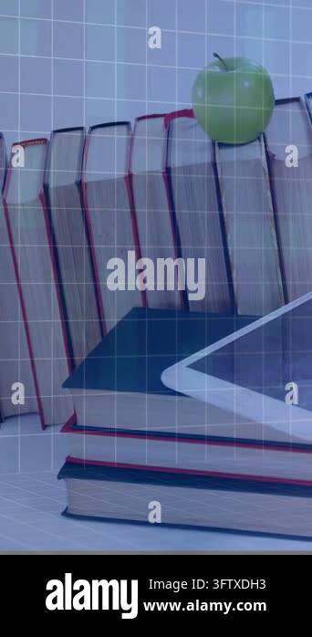 Vertical video: Pause ending binary digits appearing, cascading over ...