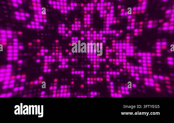 Purple pixelated digital background animation Stock Video Footage - Alamy
