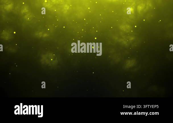 Glowing particles on dark background Stock Video Footage - Alamy