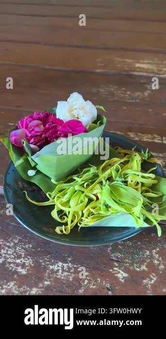 lotus flowers and leaves Stock Video Footage - Alamy