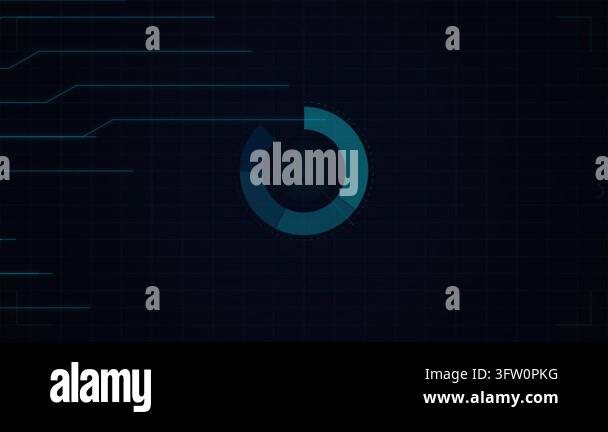 Digital Capital Flow Abstract Background with Glowing Data Network ...