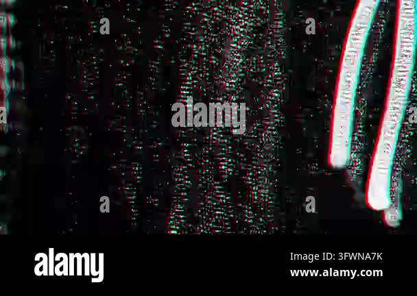 High-contrast abstract image featuring a streak of light with grainy ...