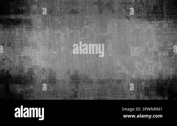 Abstract digital glitch effect with static and noise, creating a ...