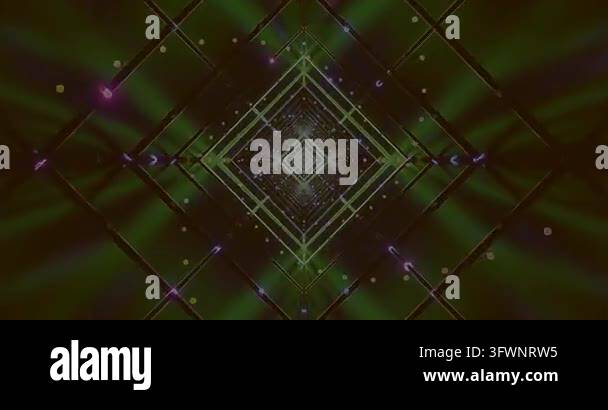 Abstract geometric pattern featuring bright colors and shapes Stock ...