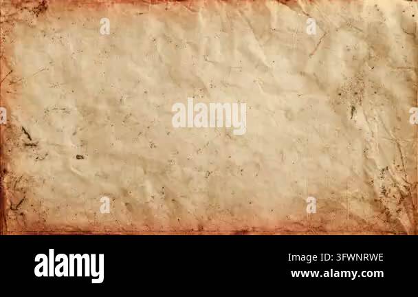 Onld Texture Paper Old textured paper background with brown edges and wrinkles Stock Video ...