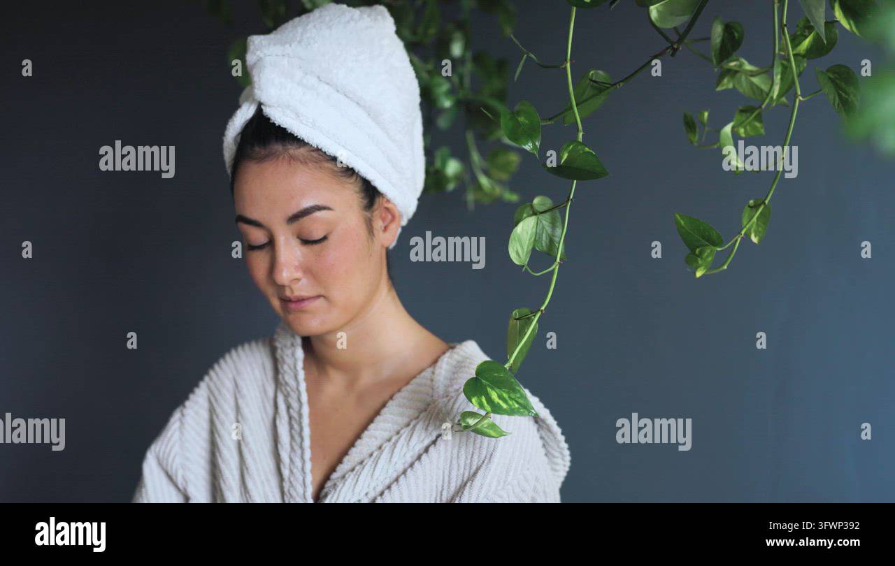 Skin Care Night Routine Background Asian Girl Using Gua Sha Stone For Relaxing Her Face Stock Video ...