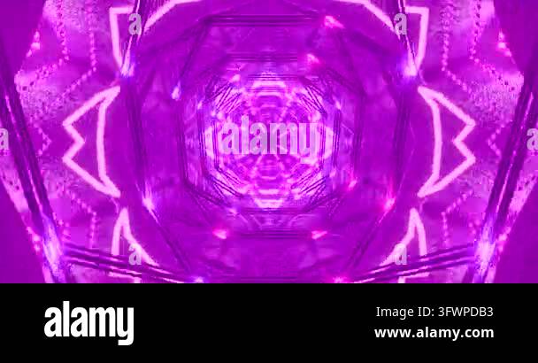 Abstract pattern featuring vibrant purple colors and lights Stock Video ...