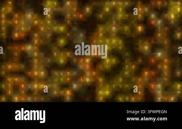 Abstract background featuring many glowing gold question mark icons and ...
