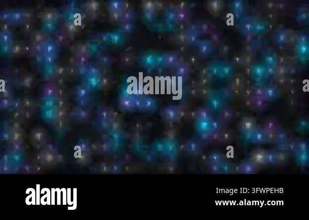 Abstract Pattern of Glowing Blue and White Question Mark Icons on a ...