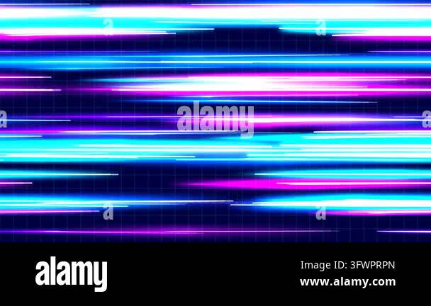 Loop Concert Abstract neon light stream background seamless loop Stock Video Footage ...