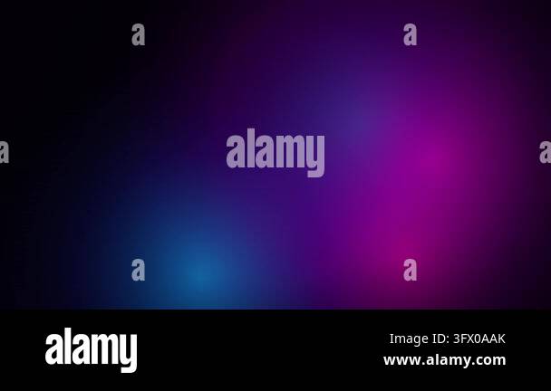 Blue purple blurred wavy abstract background with soft neon light ...