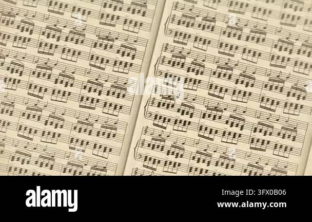 Onld Texture Paper Vintage Sheet Music old paper background texture with musical notes ...