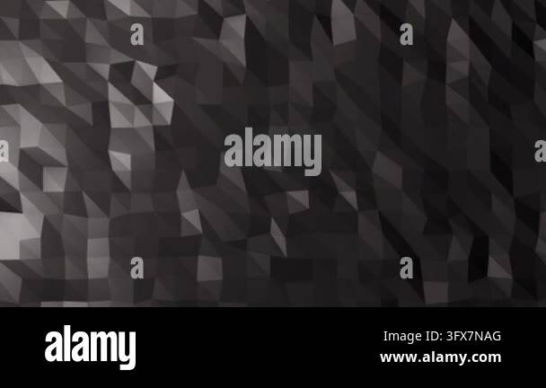 Abstract dark polygonal background with geometric low-poly texture ...