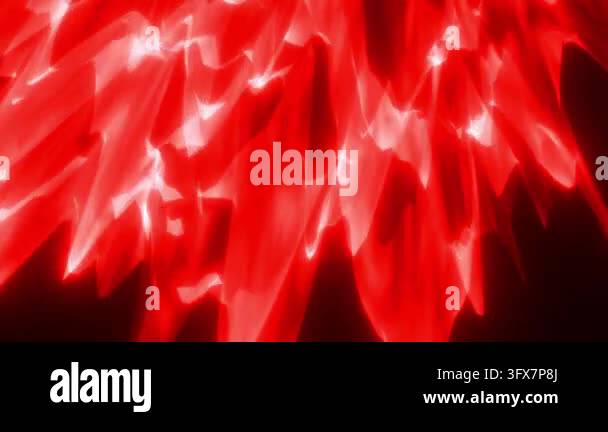 Abstract bright red fragmented light shapes Stock Video Footage - Alamy
