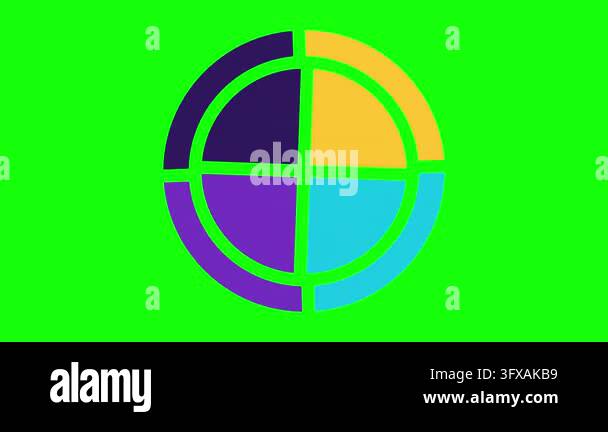 Loading Icon Rotates for Mobile and Web Interfaces Stock Video Footage ...