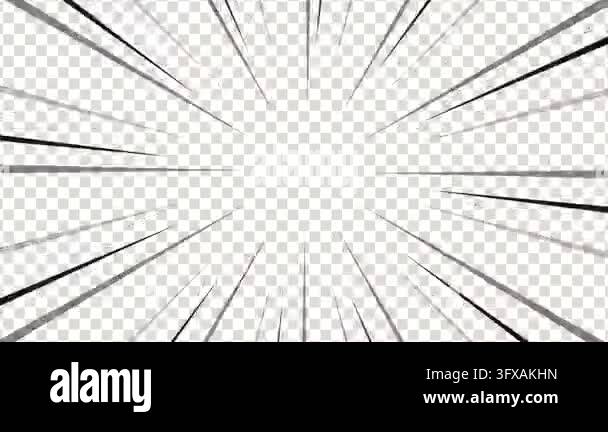 Anime radial lines background. Speed abstract. Repeatable background ...