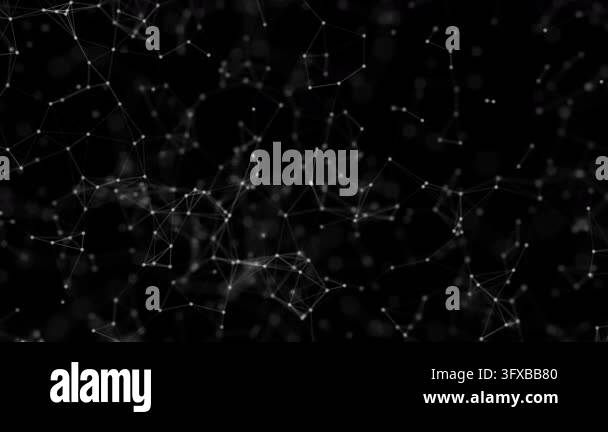 Plexus Vector Graphics Abstract Futuristic Dark Plexus Network Technology Connection ...
