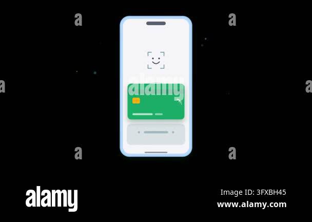Vector Icon Cs Team mobile payment, payment, smartphone and credit card, vector Stock Video ...