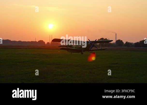 Kemerovo, Russia - August 16, 2026: Antonov An-2 aircraft stands at ...