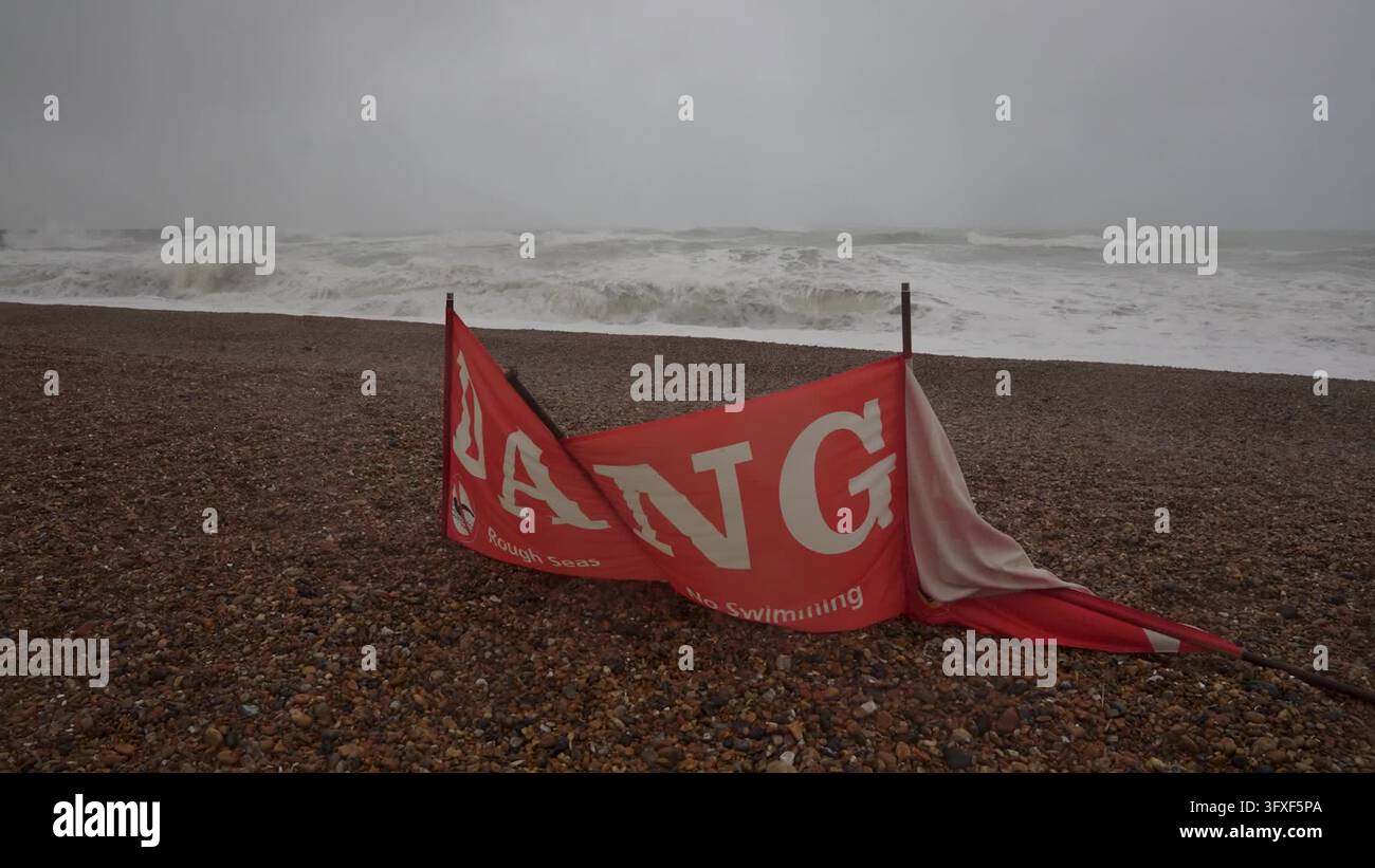 Sterm Vector Brighton battered as Storm Austen brings strong winds and heavy ...