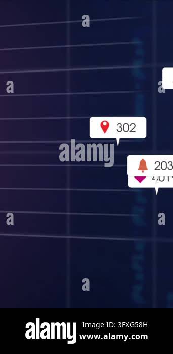 Trade Graph Animation Animation of notification bars, multiple graphs, trading boards ...