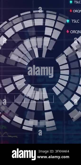 Animation of scope scanning and data processing over grid. Global ...