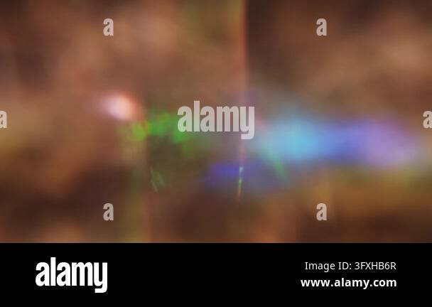 Blur glimmer. Light abstraction. Defocused purple blue green color ...