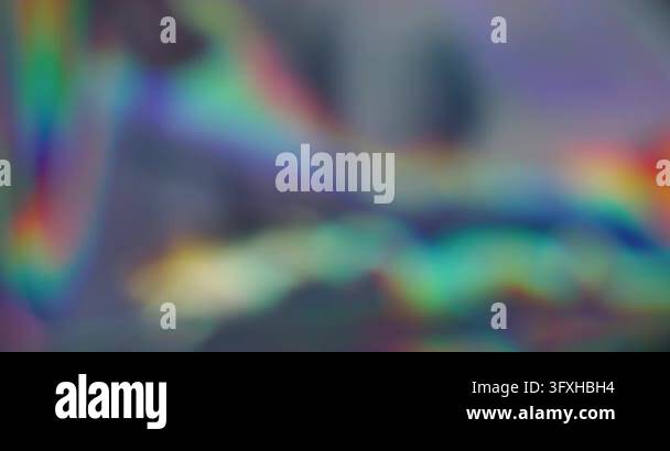 Blur foil texture. Shiny background. Blue purple yellow colorful lens ...