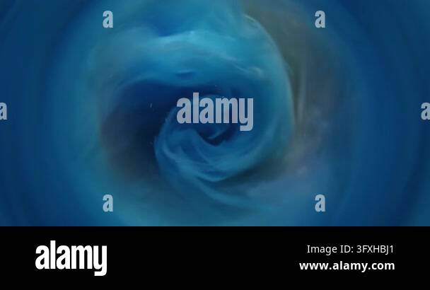 Fume blend. Defocused ink. Glitter blue yellow circle haze rotation ...