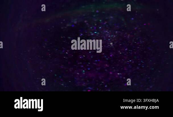 Defocused glow. Shiny art. Purple blue neon color gleam illuminated ...