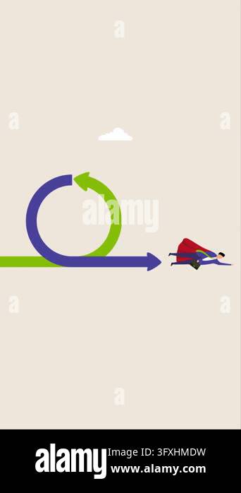 Agile Process Animation Agile methodology in project management or software development ...