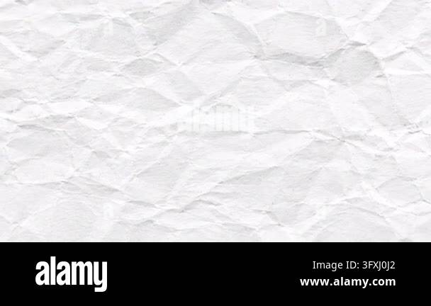 White crumpled paper texture wrinkled crinkled abstract background ...