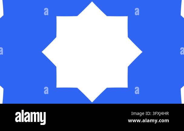 Colorful Geometric Kaleidoscope Loop Animation Background Motion ...