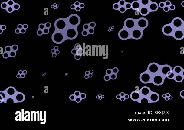 abstract background with a black and white pattern Stock Video Footage ...