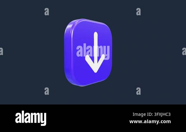 A clean 3D rendered UI icon of a rounded purple square containing a ...