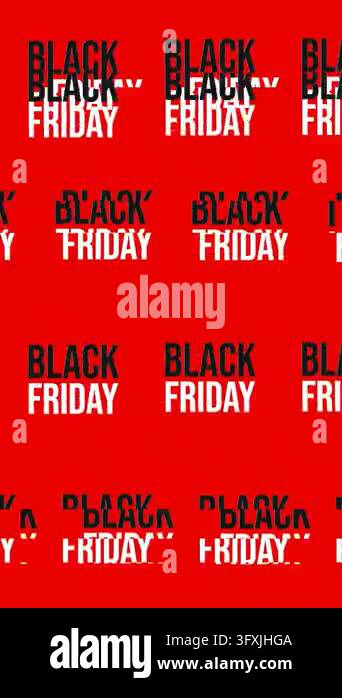 A repeating typographic pattern featuring the words Black Friday in ...