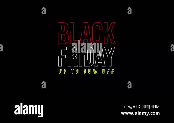 A striking promotional graphic featuring bold text announcing a Black ...