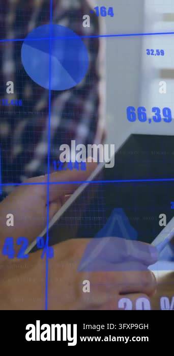 Animation of statistical data processing over diverse colleagues using ...